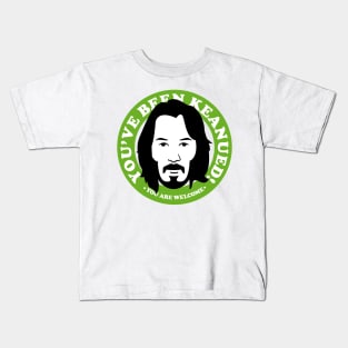 Keanued GREEN Kids T-Shirt